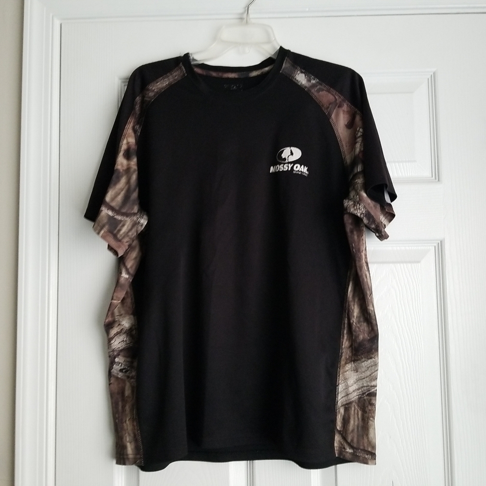 Mossy Oak Men's Dri Fit Camo Shirt